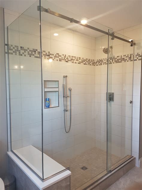 sliding shower door system pars glass