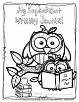 Writing Journal Owl Covers Coloring Themed Fall Teacherspayteachers Para Colorear Escritura Cuadernos Merrell Mercedes Created School sketch template
