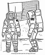 Coloring Pages Apollo Space Kid Program sketch template