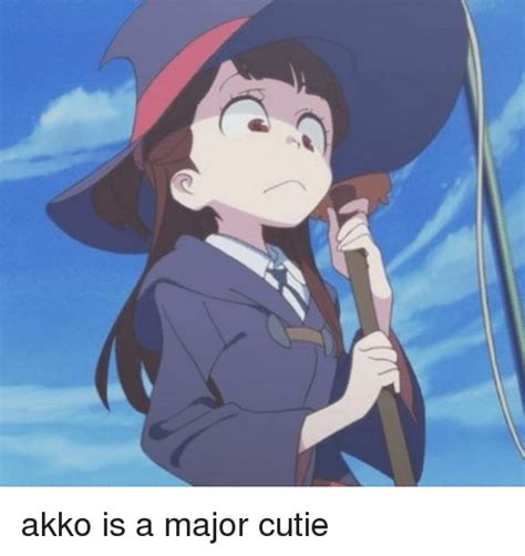 J Akko Is A Major Cutie Meme On Sizzle