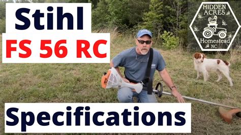 stihl weedeater review fs  rc  detailed specs ep  youtube