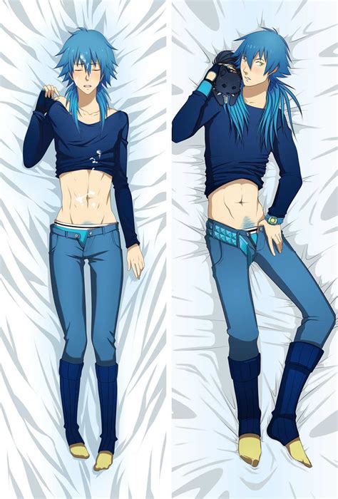 Dramatical Murder Anime Characters Seragaki Aoba And Koujaku Pillow Cover