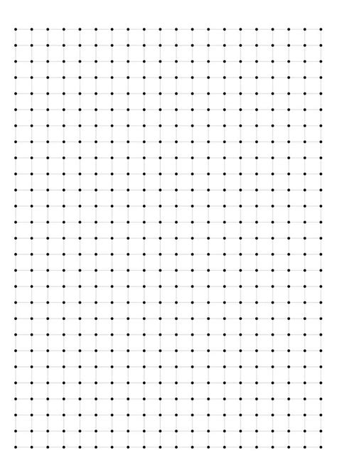 printable dot graph paper templates
