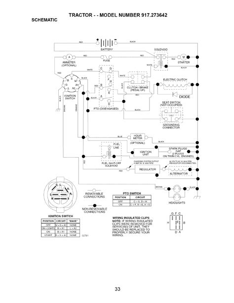 schematic craftsman dyt   user manual page