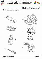 Aseo Trabajo Loncheras Utiles Higiene Habitos Niños Nutritivas sketch template