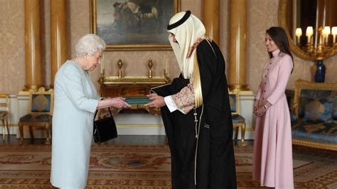 saudi arabia s uk ambassador presents credentials to queen