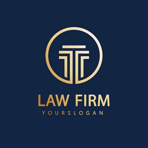 law firm logo design template  vector art  vecteezy