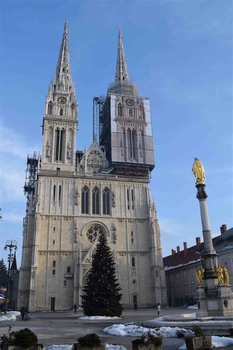 kathedrale von zagreb kroatien liebe