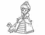 Cagnolino Principessa Colorir Cachorro Perrito Principesse Desenhos Princesas Acolore sketch template