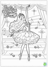 Barbie Coloringhome Dinokids Ballerina Asd9 sketch template