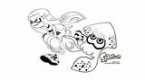 Splatoon Inkling Coloriage Squid Ausmalbilder Imprimer Dessin Orig07 Colorier Scribblefun Jungen Shenouda Beste Ninjago sketch template