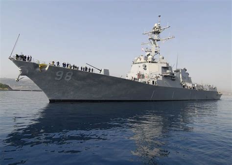 navy destroyer  fired     seized ak   plaque
