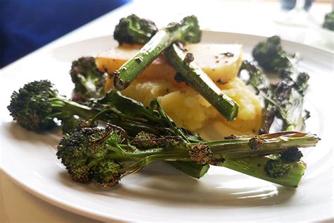 Purple Sprout Broccoli A Vegan Delicious Side Dish