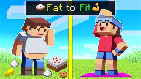 fat  fit  minecraft youtube