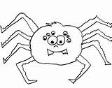 Spider Coloring Pages Kids Printable sketch template