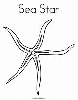 Coloring Sea Star Starfish Drawing Template Fish Pages Printable Color Print Noodle Getdrawings Login Skinny Twistynoodle Built California Usa Twisty sketch template