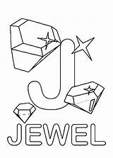 Letter Jewel Coloring Pages Jewels Letters Uppercase Pages2color Numbers Popular sketch template