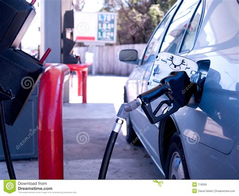 filling up with gas stock image image of fuel pollution 718265