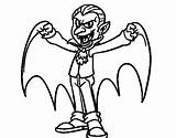 Dracula Evil Coloring Colorear Halloween Para Dibujo Coloringcrew sketch template