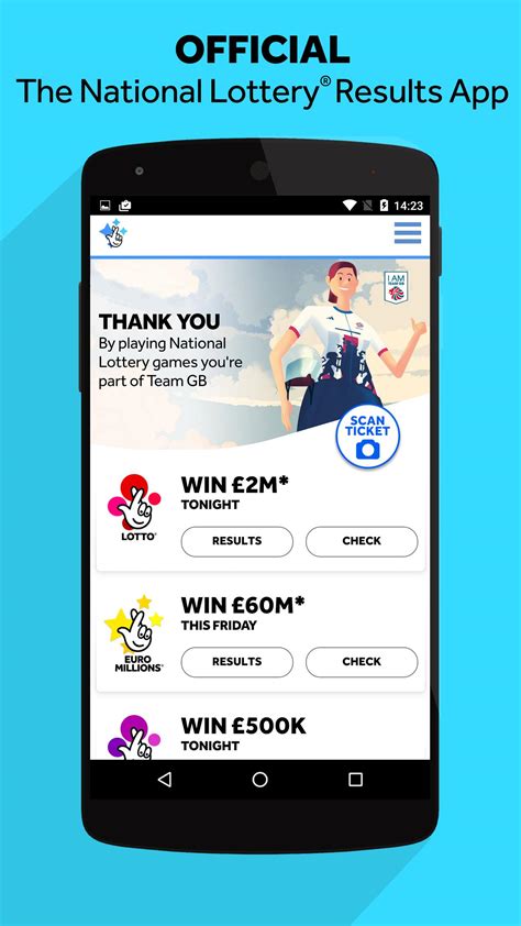 official national lottery results app apk  android