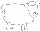 Agneau Lambs Lamb Animaux Baa Ovelhinhas Coloriage Bhs4 Coloriages Coloringhome sketch template