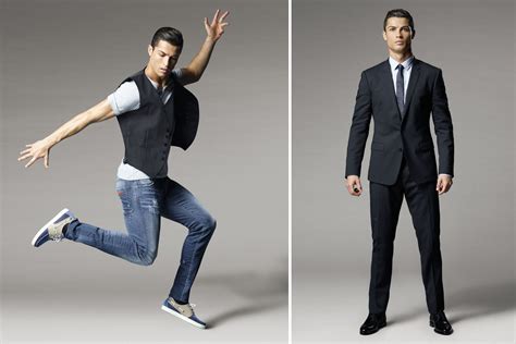 fancy footwork cristiano ronaldo launches   luxury formal