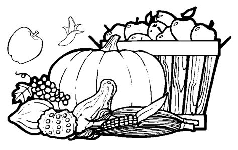 coloring pages  fresh fruit  vegetables