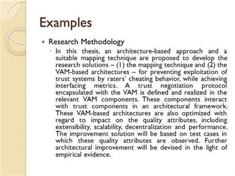 methodology section  research proposal dissertation writing thesis
