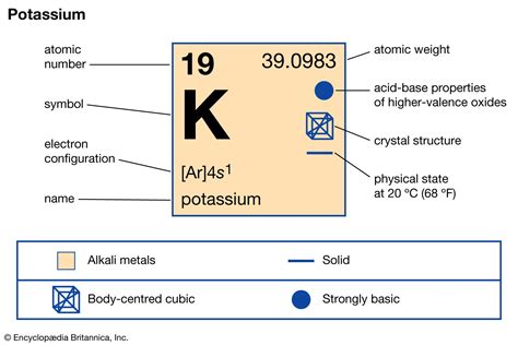 elements   similar properties  potassium