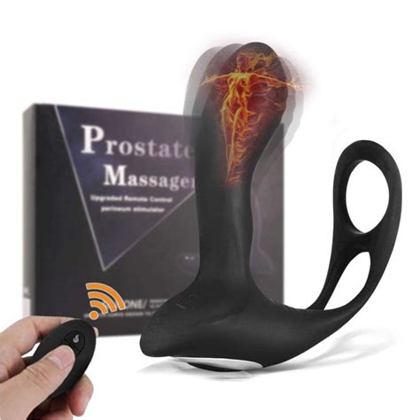 men prostate massager sex toys 10 vibration modes anal