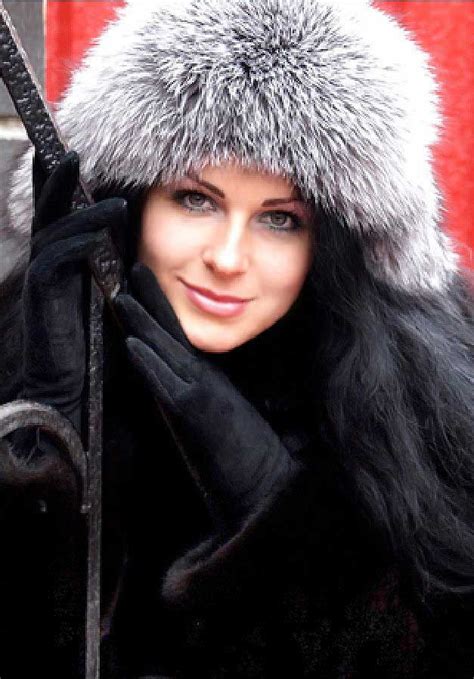 mink coat and fox fur hat russian hat russian bride russian winter