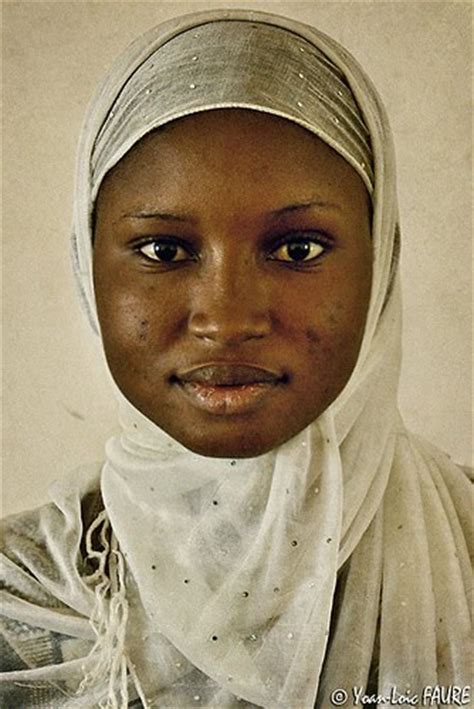 Sexy Muslim Black African Girls Wearing Hijab