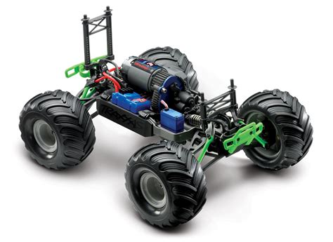 traxxas  grave digger  rc car action