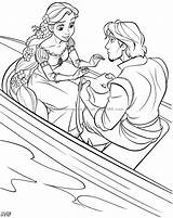 Rapunzel Coloring Pages Tangled Flynn Disney Printable Princess Color Print Rider Book Boat Colouring Kids Getcolorings Sheets Visit Getdrawings Library sketch template