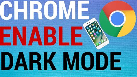 enable dark mode  chrome mobile youtube