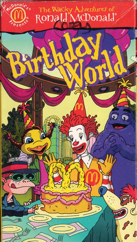 the wacky adventures of ronald mcdonald birthday world 2001 soundeffects wiki fandom