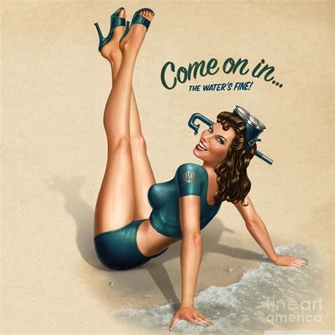Vintage 1940 S German Pin Up Photograph By Action