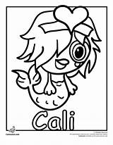 Moshi Monsters Pages Coloring Print Monster Colouring Printable Cali Characters Popular Library Clipart sketch template