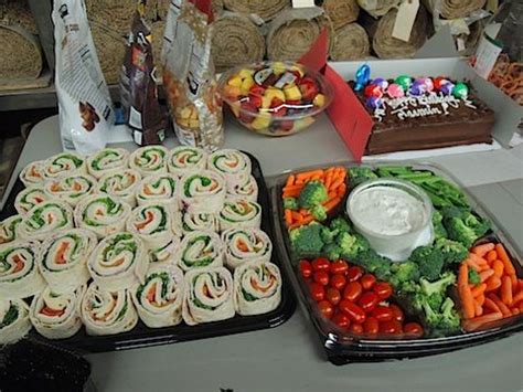 party tray food party trays food trays