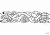 Celtic Animal Coloring Pages Ornament sketch template