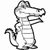 Gator Coloring Florida Clipart Gators Pages Getdrawings Clipartmag sketch template