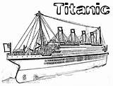 Titanic sketch template