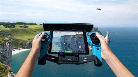 parrot bebop drone skycontroller lightweight  robust parrot quadricopter  megapixel