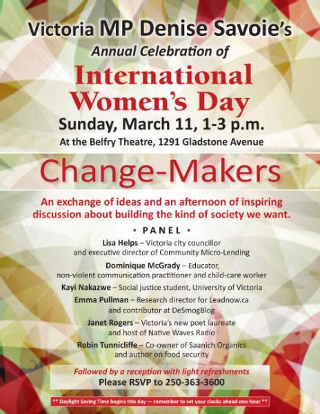 International Women S Day Invitation