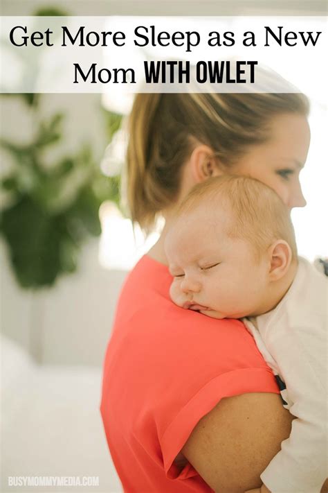 get more sleep as a new mom with owlet