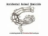 Animal Accidental Homicide Coloring Book Macabre Project Slideshare sketch template