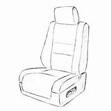Seat sketch template