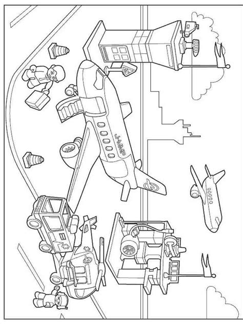 coloring sheets   airport coloring pages