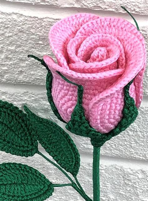 printable crochet rose pattern printable templates  nora