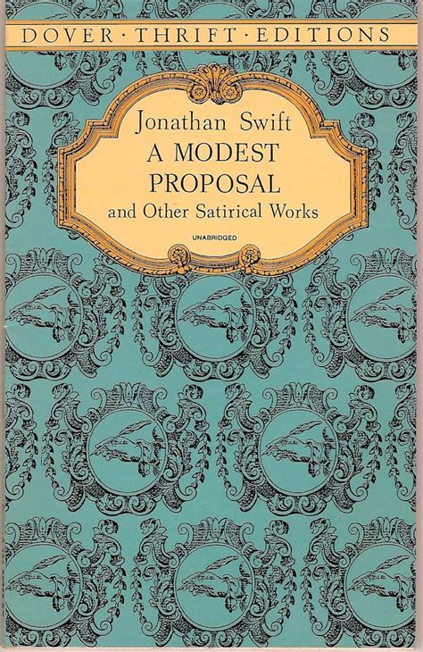 A Modest Proposal Required Reading Book List Popsugar Love And Sex